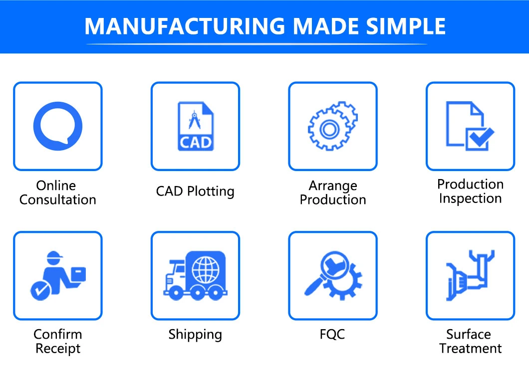 High Precision Custom CNC Machining Aluminum/Steel/Copper/Brass/Titanium Alloy Parts Hardware Products